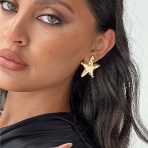 Princess Polly Earrings - Gold